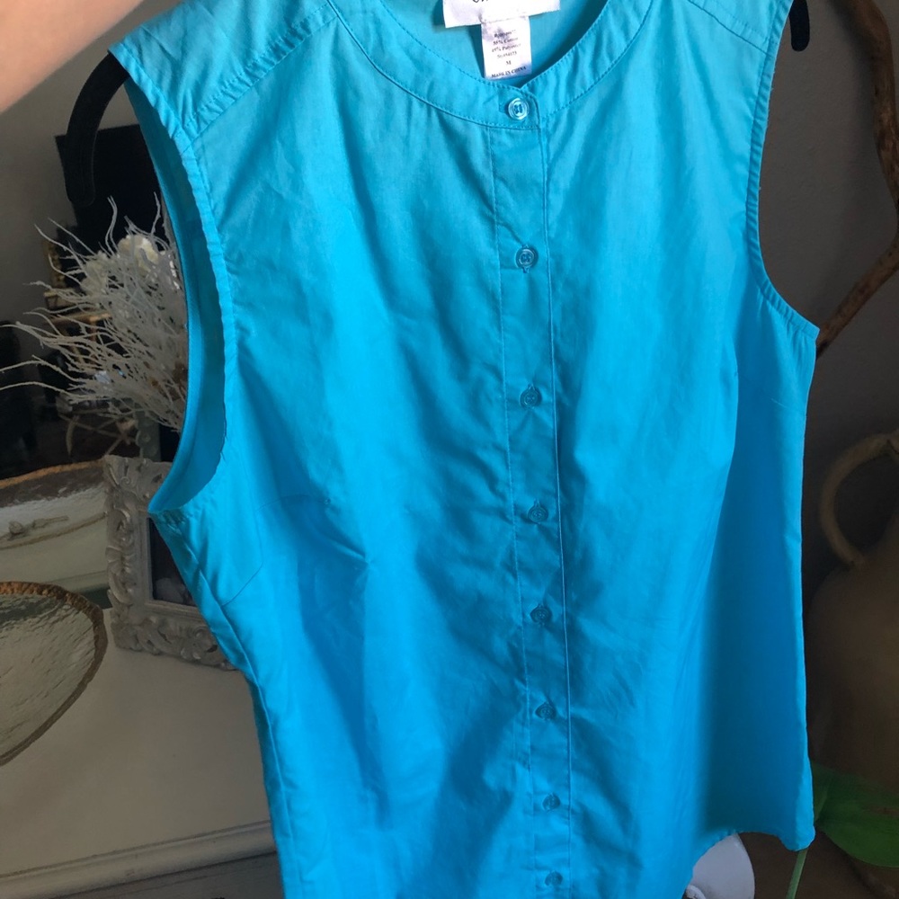 Summery blue top